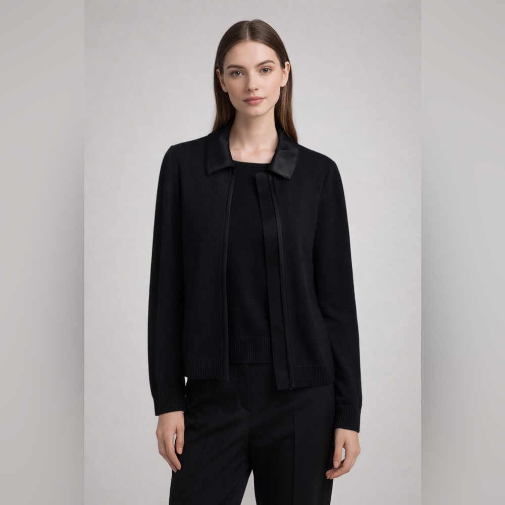 St. John Essentials Knit Jacket / Zip Cardigan 
 8P, Nordstrom